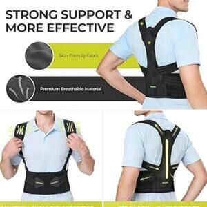 Posture Corrector Back Relief Should Upper Lower Pain Adjustable Back Brace